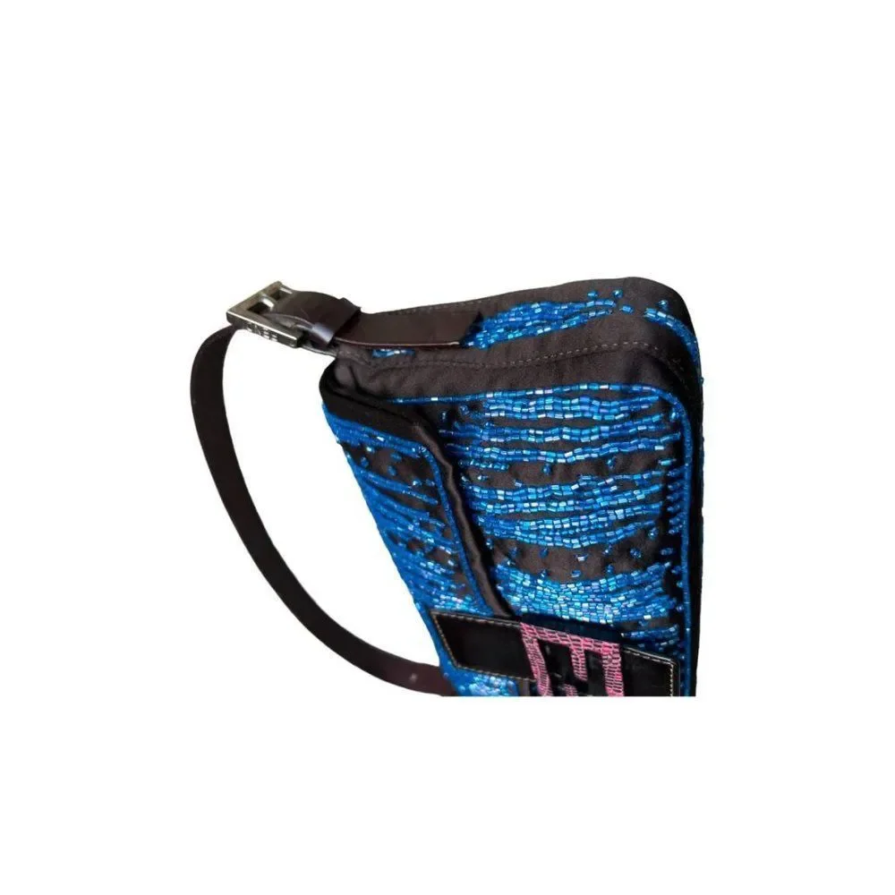 Fendi Satin Beaded Baguette - Picture 4 of 8